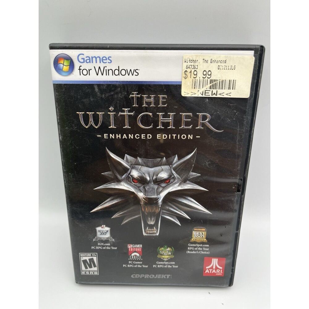 The Witcher: Enhanced Edition (PC, 2008) - COMPLETE